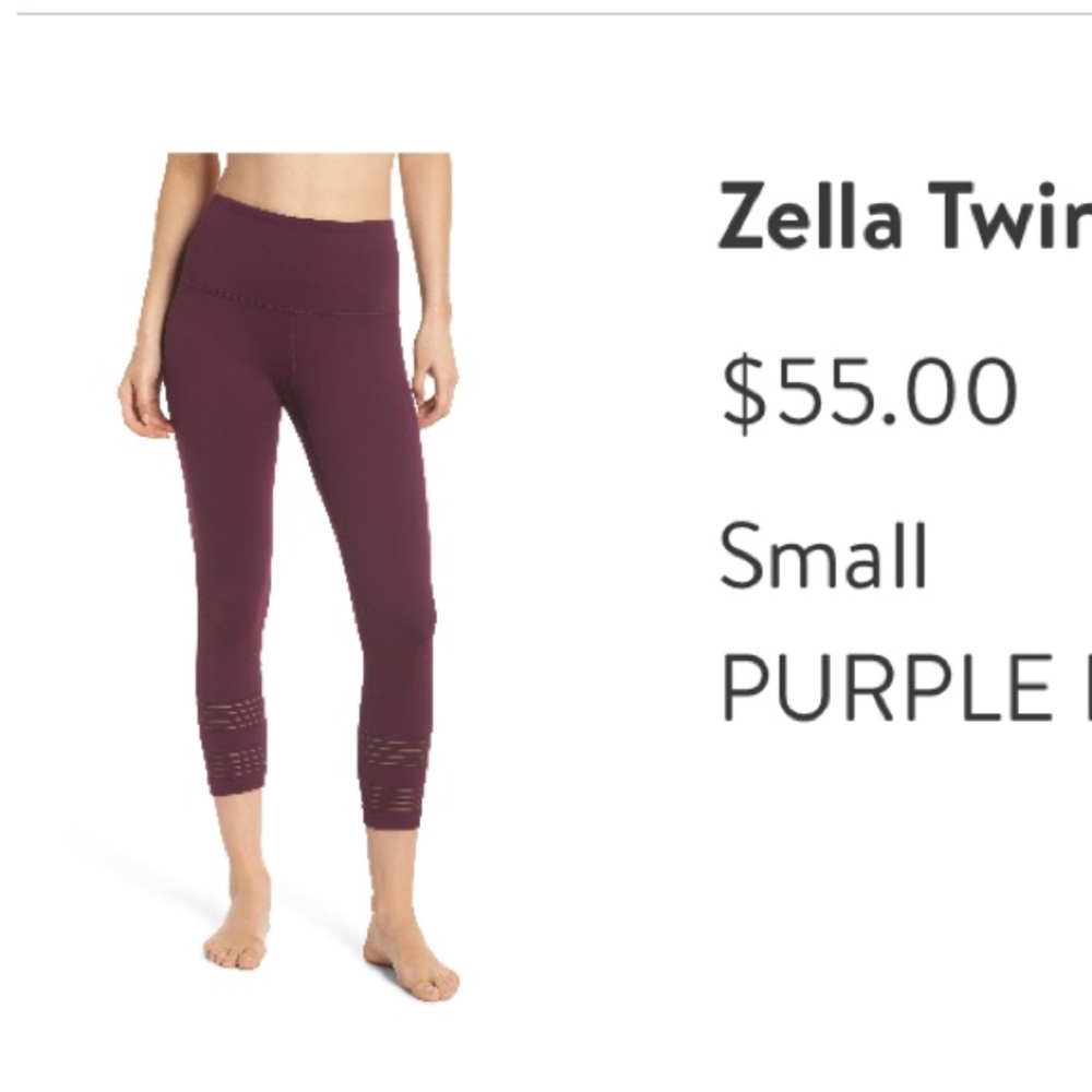 NWOT Zella leggings.